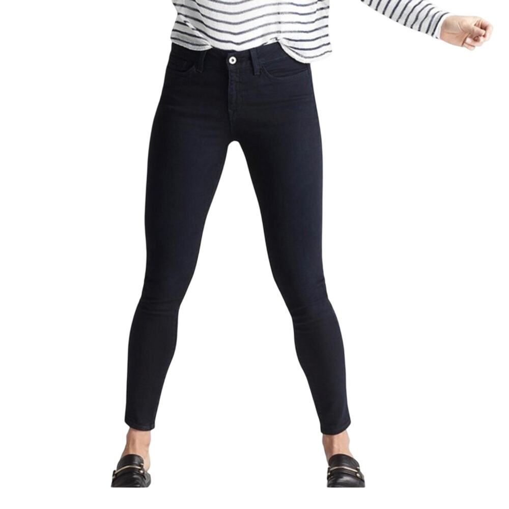 Yummie Women's navy denim ‘Eclipse’ high waisted skinny‎ jeans (27)